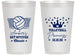 Personalized Bat Mitzvah 14 oz Frosted Cups - 12th Birthday Volleyball | 120015
