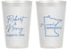 Personalized Wedding 14 oz Frosted Cups - Minnesota | 122
