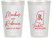 Personalized Wedding 14 oz Frosted Cups - Mississippi | 123