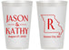 Personalized Wedding 14 oz Frosted Cups - Missouri | 124