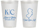 Personalized Wedding 14 oz Frosted Cups - New Jersey | 129