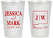 Personalized Wedding 14 oz Frosted Cups - New Mexico | 130