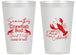 Personalized Graduation 14 oz Frosted Cups - Class Of 2027 Crawfish Boil | 130002