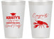 Personalized Graduation 14 oz Frosted Cups - Class Of 2027 Crawfish Boil | 130003