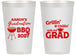 Personalized Graduation 14 oz Frosted Cups - Class Of 2027 Bbq | 130007