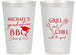 Personalized Graduation 14 oz Frosted Cups - Class Of 2027 Bbq | 130009