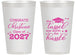 Personalized Graduation 14 oz Frosted Cups - Class Of 2027 Tassel Hassel | 130013