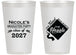 Personalized Graduation 14 oz Frosted Cups - Class Of 2027 Tassel Hassel | 130032