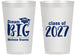 Personalized Graduation 14 oz Frosted Cups - Class Of 2027 Dream Big | 130038