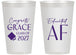 Personalized Graduation 14 oz Frosted Cups - Class Of 2027 Educated Af | 130040