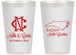 Personalized Wedding 14 oz Frosted Cups - North Carolina | 132