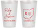 Personalized Wedding 14 oz Frosted Cups - Ohio | 134
