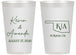 Personalized Wedding 14 oz Frosted Cups - Oklahoma | 135