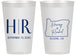 Personalized Wedding 14 oz Frosted Cups - Oregon | 136