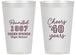 Personalized Class Reunion 14 oz Frosted Cups - Class Of 1987 40 Year | 140003
