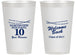 Personalized Class Reunion 14 oz Frosted Cups - Class Of 2017 10 Year | 140010