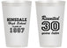 Personalized Class Reunion 14 oz Frosted Cups - Class Of 1997 30 Year | 140012