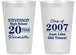Personalized Class Reunion 14 oz Frosted Cups - Class Of 2007 20 Year | 140026