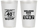 Personalized Class Reunion 14 oz Frosted Cups - Class Of 1987 40 Year | 140028