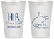 Personalized Wedding 14 oz Frosted Cups - West Virginia | 147