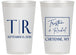 Personalized Wedding 14 oz Frosted Cups - Wyoming | 149