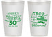 Personalized Retirement 14 oz Frosted Cups - Taco Bout A Retirement | 150003