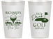 Personalized Retirement 14 oz Frosted Cups - Eat Drink Golf Repeat | 150006
