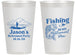 Personalized Retirement 14 oz Frosted Cups - Fishing | 150009