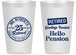 Personalized Retirement 14 oz Frosted Cups - Teacher | 150024
