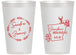 Personalized Wedding 14 oz Frosted Cups - Arkansas | 153