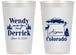 Personalized Wedding 14 oz Frosted Cups - Colorado | 155