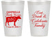 Personalized Family Reunion 14 oz Frosted Cups - Bbq Eat Drink | 160004