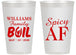 Personalized Family Reunion 14 oz Frosted Cups - Crawfish Boil | 160009