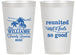 Personalized Family Reunion 14 oz Frosted Cups - Beach Reunited | 160010