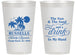 Personalized Family Reunion 14 oz Frosted Cups - Sun Sand Drink Beach | 160015