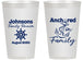 Personalized Family Reunion 14 oz Frosted Cups - Cruise Nautical | 160020