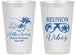 Personalized Family Reunion 14 oz Frosted Cups - Beach | 160034