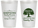 Personalized Family Reunion 14 oz Frosted Cups - Family Tree | 160050
