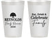 Personalized Family Reunion 14 oz Frosted Cups - Eat Drink Celebrate | 160053