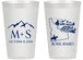 Personalized Wedding 14 oz Frosted Cups - Idaho | 161