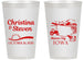 Personalized Wedding 14 oz Frosted Cups - Iowa | 164