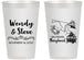 Personalized Wedding 14 oz Frosted Cups - Maryland | 169