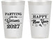 Personalized New Years 14 oz Frosted Cups - 2027 Nye | 170016