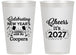 Personalized New Years 14 oz Frosted Cups - 2027 Cheers | 170024