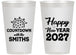 Personalized New Years 14 oz Frosted Cups - 2027 Countdown | 170026