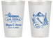 Personalized Wedding 14 oz Frosted Cups - Nevada | 177