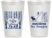 Personalized Wedding 14 oz Frosted Cups - New Hampshire | 178