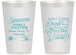 Personalized Family Vacation 14 oz Frosted Cups - Beach Toes In The Sand | 180000