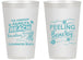 Personalized Family Vacation 14 oz Frosted Cups - Feeling Beachy | 180002