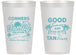 Personalized Family Vacation 14 oz Frosted Cups - Good Times Tan Lines | 180005